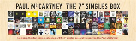 Paul McCartney Selects 80 Singles to Celebrate Over Fifty Years of His ...