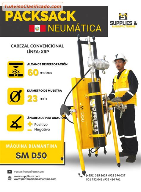 Maquina Perforadora Diamantina New Packsack Empresas E Industr