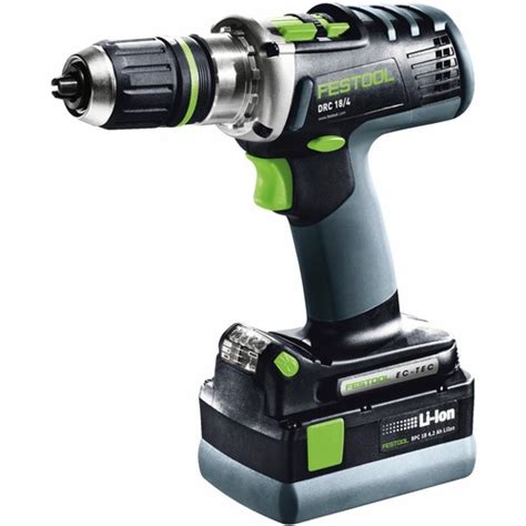 Perceuse Visseuse Sans Fil Quadrive 18V DRC 18 4 Li 5 2 Plus FESTOOL