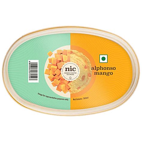 Buy Nic Ice Cream Alphonso Mango Online At Best Price Of Rs