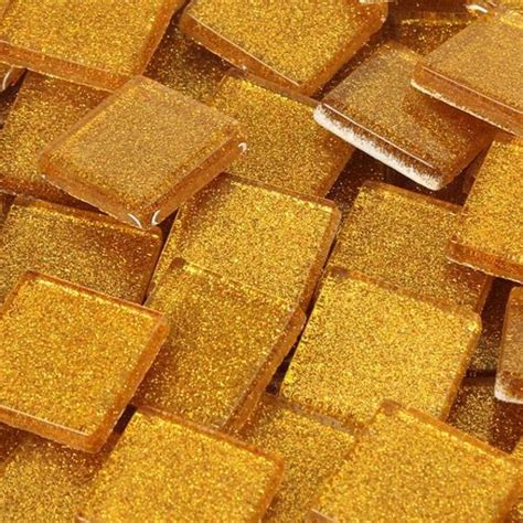 Gold Mosaic Tiles - Etsy