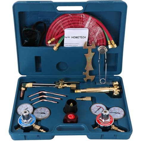 Portable Gas Welding Torch Kit With Oxygen Acetylene Hose Shopee Philippines