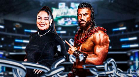 Vanessa Hudgens Acknowledges Roman Reigns During Wwe Appearance