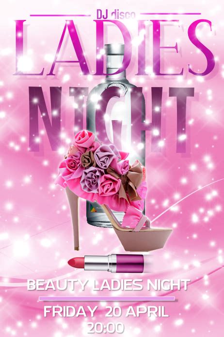 Lady Night Template Postermywall