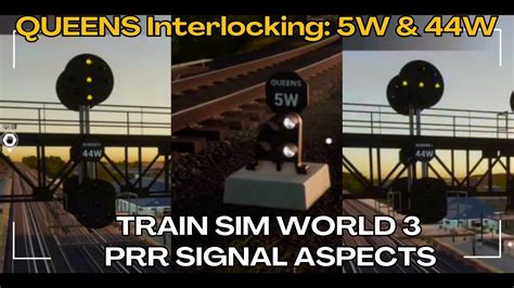 Tsw3 Prr Position Light Signal Aspects Queens Interlocking 5w