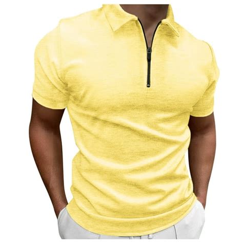 Vedolay Mens Muscle Turn Down Collarmens Short And Long Sleeve Polo Shirts Casual Slim Fit