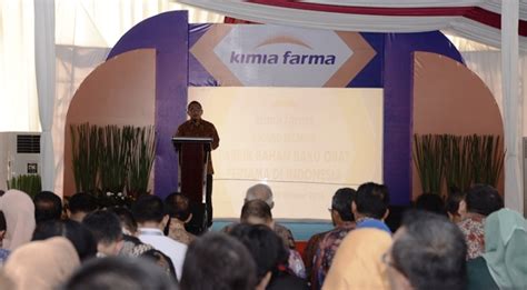 Dukung Kemandirian Industri Farmasi Nasional Pt Kimia Farma Bangun