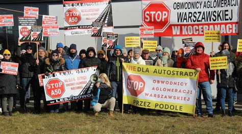 Sejm Protesty Przeciw Autostradowej Obwodnicy Warszawy I CPK