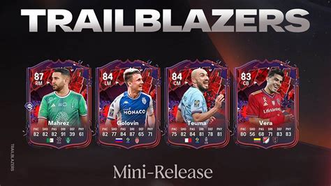 Ea Fc Trailblazers Team Mini Release And Leaks Fifaultimateteam