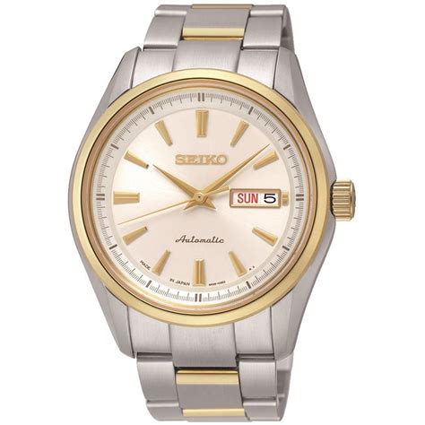 Seiko Presage Men S Automatic Two Tone Watch Watches From Francis