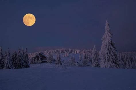 Brilla La Luna Piena Del Lupo Oggi Gennaio A Che Ora Vederla E