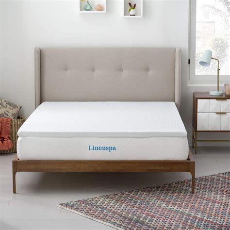 Linenspa Centimeter Gel Infused Memory Foam Mattress Topper With