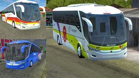 Marcopolo G7 1200 Mod Bussid Ph Skins Youtube