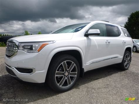 2017 White Frost Tricoat GMC Acadia Denali AWD 120680261 Photo 16