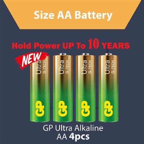 Genuine Gp Ultra Alkaline Box Pcs Gp Battery Supercell Super