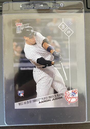 2017 Topps Now AARON JUDGE 91 RC MINT New York Yankees SUPERSTAR