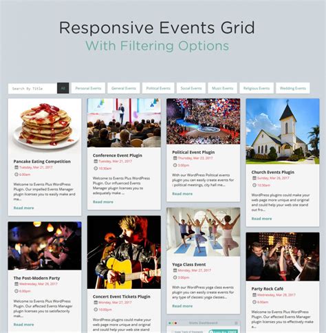 Best Wordpress Event Calendar Plugins Wplook Themes