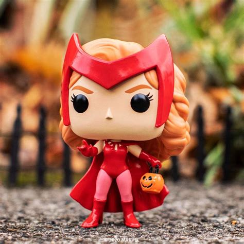 Buy Funko Pop Marvel WandaVision Halloween Wanda Vinyl Figure