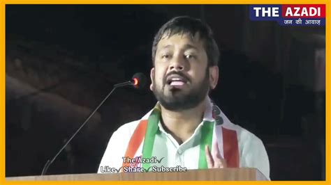 Latest Speech Of Dr Kanhaiya Kumar Speech At Goa Bahujan Samvad