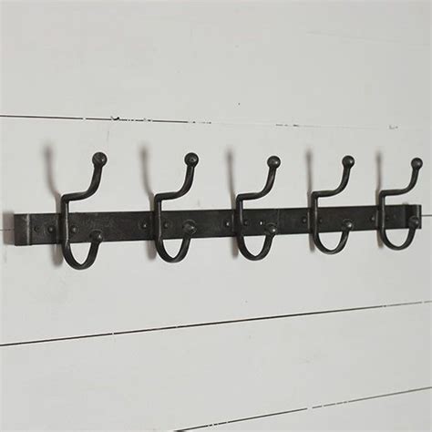 5 Hook Wall Rack Wall Hanger Wall Racks Wall Hook Rack