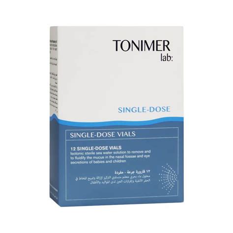 Buy Tonimer Single Dose Vials Solution For Inhaler Ml X Online At