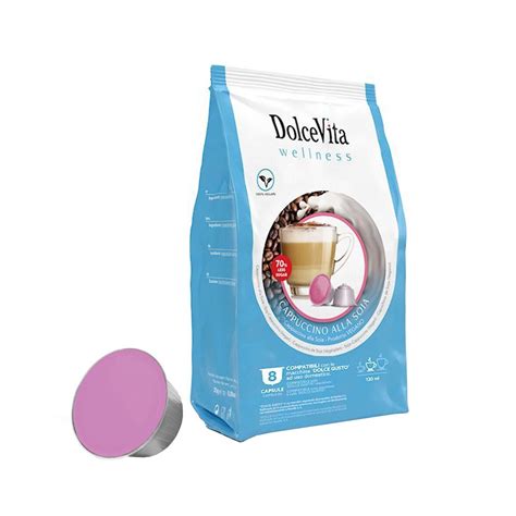 Dolce Vita Cappuccino Alla Soia 8 Kapsler Til Dolce Gusto For Kr 28 00