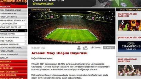 Galatasaray dan taraftara açıklama Fanatik Gazetesi Galatasaray GS