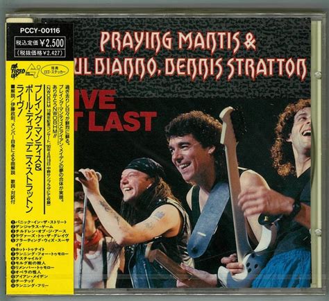 Praying Mantis Paul Di Anno Dennis Stratton Live At Last