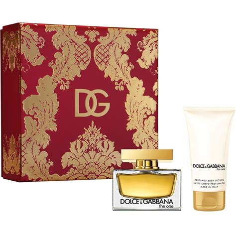 Set Apa De Parfum Dolce Gabbana The One Ml Ml Lotiune De Corp