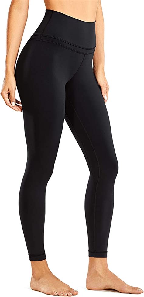 Crz Yoga Damen Sport Leggings High Wasit Sporthose Yogahose Blickdicht