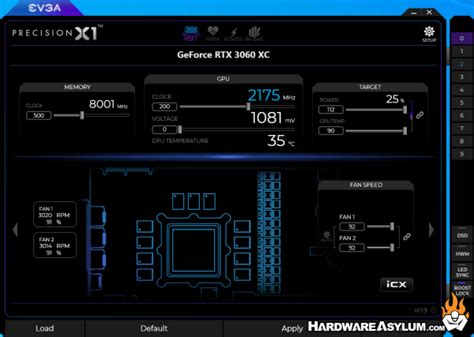 Evga Rtx 3060 Xc Gaming Video Card Review Overclocking The Evga Rtx 3060 Xc Gaming Hardware