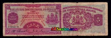 Antigua banknotes - Dominica paper money catalog and Dominican currency ...