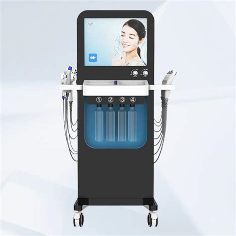 Smart Ice Blue Skin Analyzer Multifunction Hydra Dermabrasion