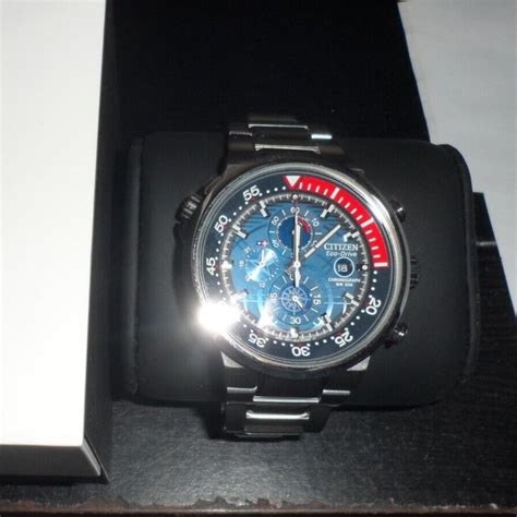 Citizen Blue Dial Compass Steel Watch Gem