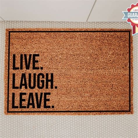 Funny Doormat Etsy