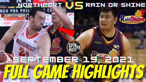 TIBAY Ni Greg SINALBA Ang Batang Pier NorthPort Vs Rain Or Shine