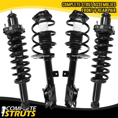 Front And Rear Quick Complete Struts And Coil Spring Assemblies 2007 2016