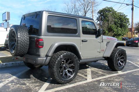 Jeep Wrangler With In Fuel Sage Wheels And Toyo Open Country Atiii