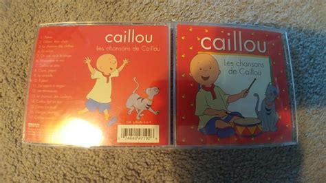 Cd De Caillou Les Chansons De Caillou 1600x900 Wallpaper