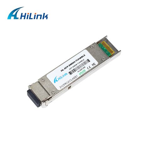 C Band Tunable 10GBASE DWDM XFP Optical Transceiver 80KM Optical