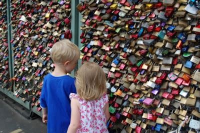 Mamapants: First Cologne (Koln) Germany: locks on the bridge