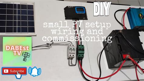 Paano Ang Wiring Connection Ng Simpleng Solar Setup Youtube