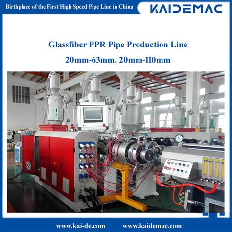 High Speed Glassfiber PPR Composite Pipe Production Line Glassfiber