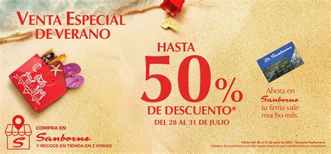 Venta Especial De Verano Sanborns Hasta De Descuento Este Fin De