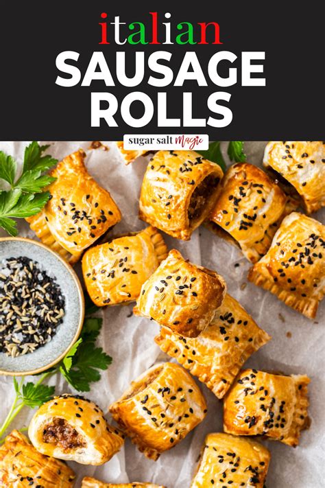 Italian Sausage Rolls Sugar Salt Magic
