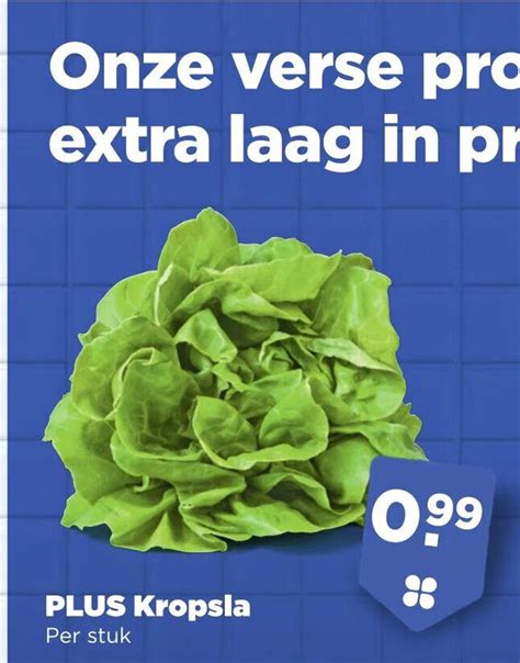 Plus Kropsla Aanbieding Bij Plus