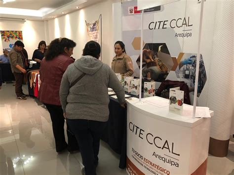 Expo Detalles Citeccal Arequipa Muestra Servicios Tecnol Gicos Para