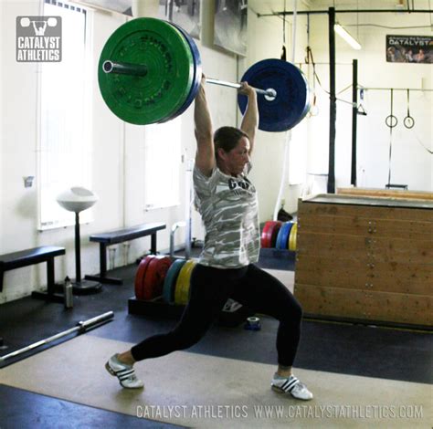 Jocelyn Split Jerk Catalyst Athletics Olympic Weightlifting Photo Library