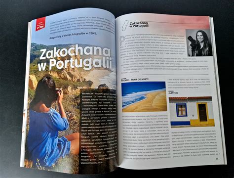 Wywiad ze mną o mojej Portugalii w świątecznym magazynie Cewe