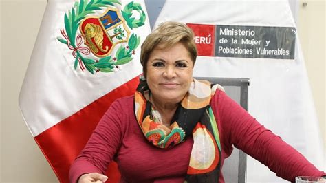 Pronunciamiento De La Ministra De La Mujer Y Poblaciones Vulnerables